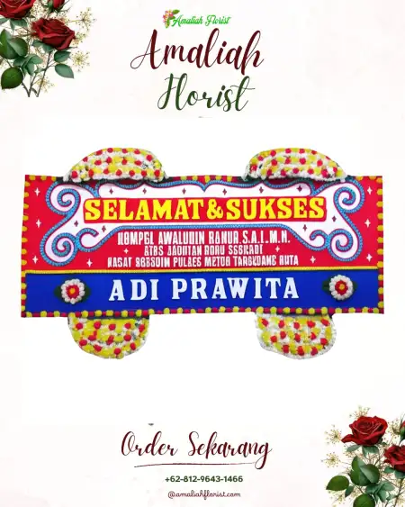 Papan Bunga Ucapan Selamat Sumahilang